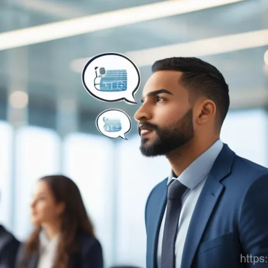 즉흥 스피치와 관련된 다양한 연습법 - A professional speaker, in their late 20s to early 30s, dressed in a smart business casual outfit, s...